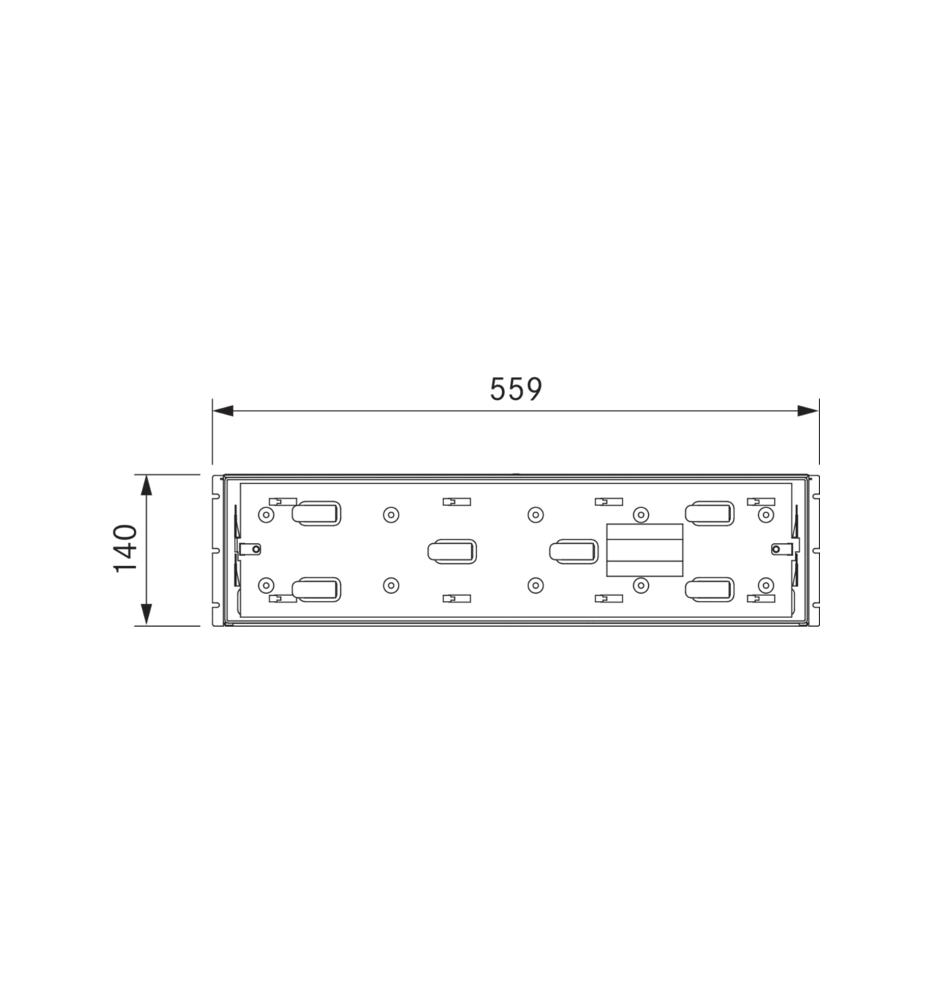 BORA MSS140 55.9cm Multi Drawer With Glass Front Img2 BORA MSS140 14cm Multi Drawer With Glass Front - Image 5
