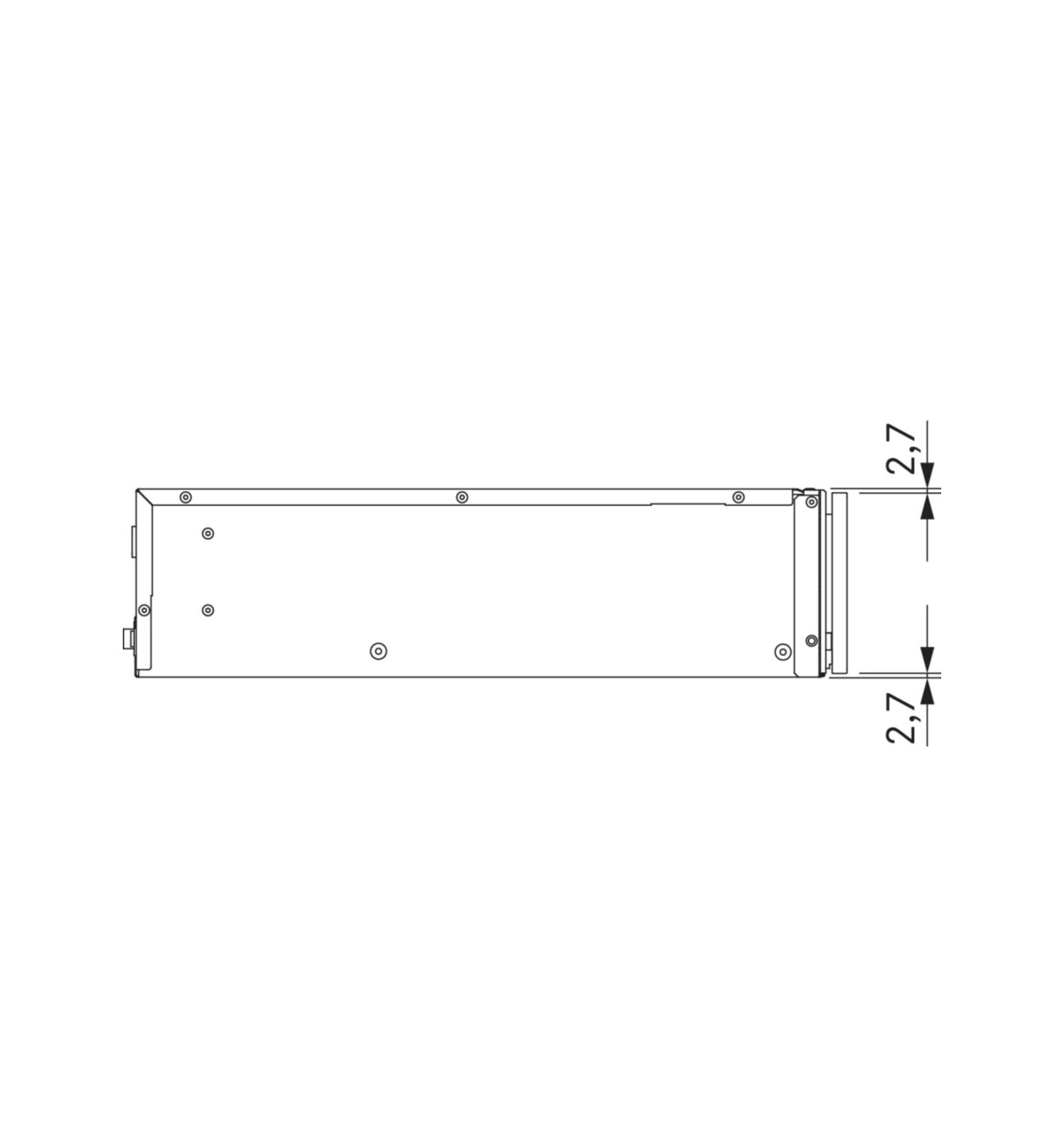BORA MSS140 55.9cm Multi Drawer With Glass Front Img3 BORA MSS140 14cm Multi Drawer With Glass Front - Image 4