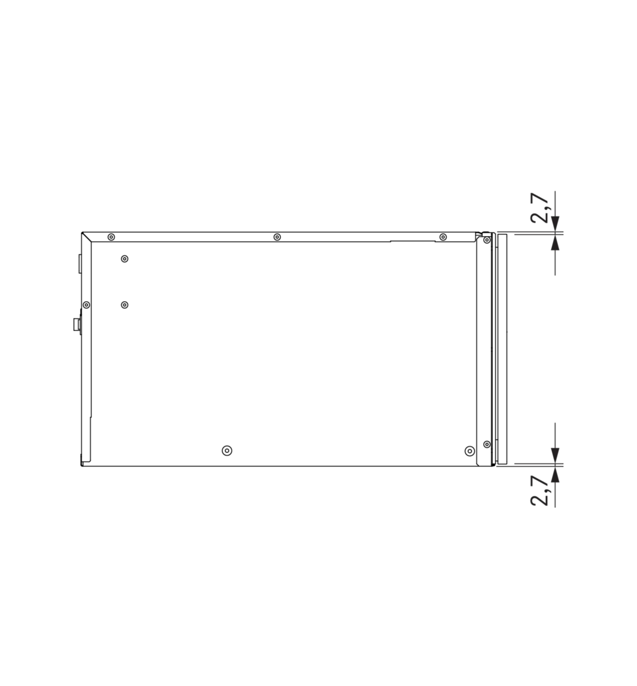 BORA MSS290 55.9cm Multi Drawer With Glass Front Img4 BORA MSS290 29cm Multi Drawer With Glass Front - Image 3