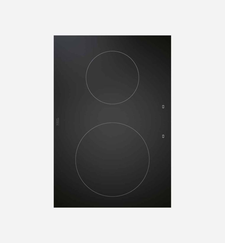 BORA PKI3 Black Professional 3.0 Pro Induction 2 Zone Cooktop Hob