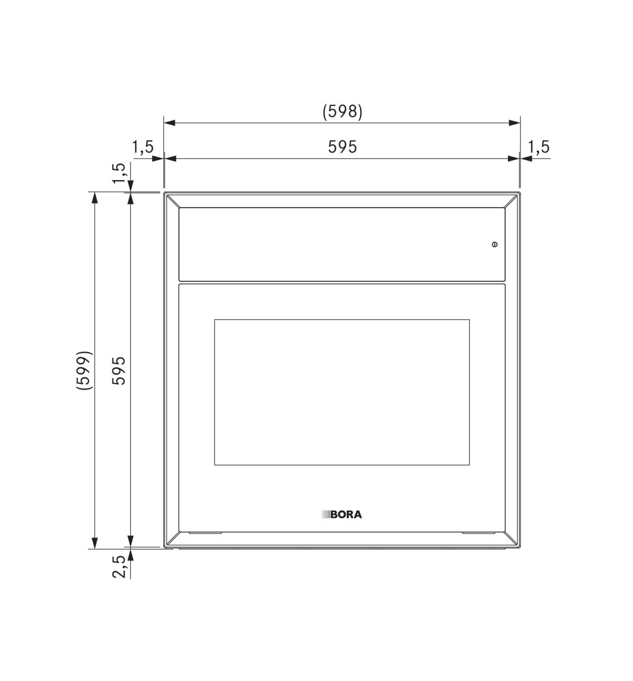 BORA X BO 60cm Black Steam Oven Img3 BORA X BO 60cm Black Steam Oven - Image 3