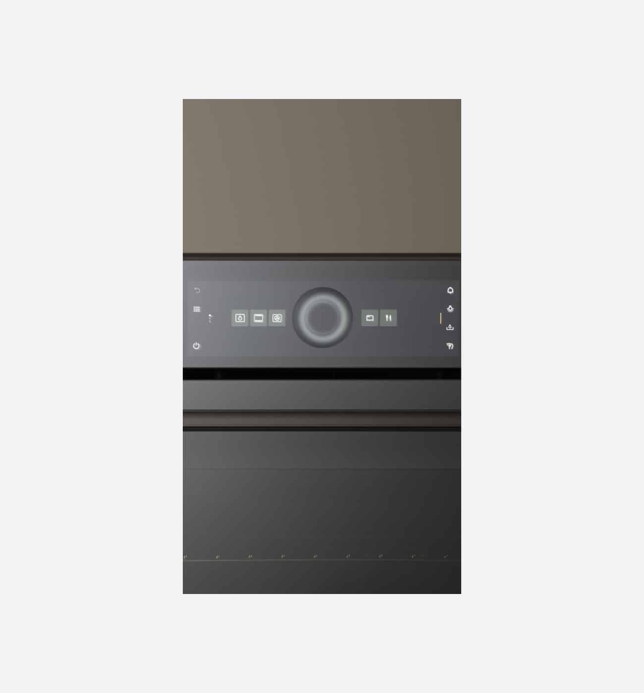 V Zug CombairSteamer 60 60cm Black Mirror Glass Steam Oven Img4 V-Zug V6000 CombairSteamer 60 60cm Platinum Mirror Glass Steam Oven - Image 2