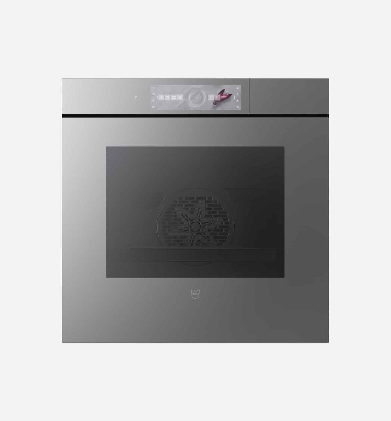 V Zug CombairSteamer 60 AutoDoor 60cm Platinum Mirror Glass Steam Oven V-Zug CombairSteamer 60 AutoDoor 60cm Platinum Mirror Glass Steam Oven