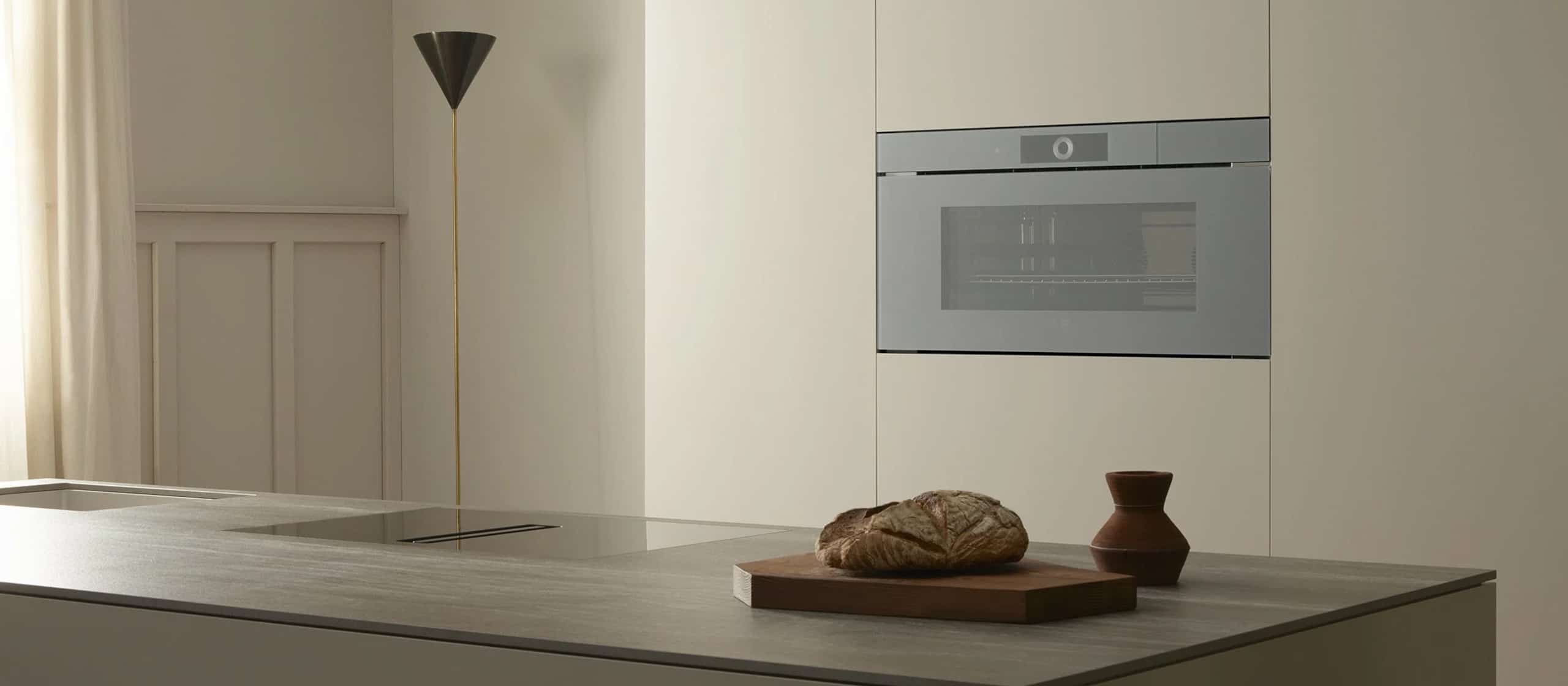 V-Zug Steam Oven In Kitchen