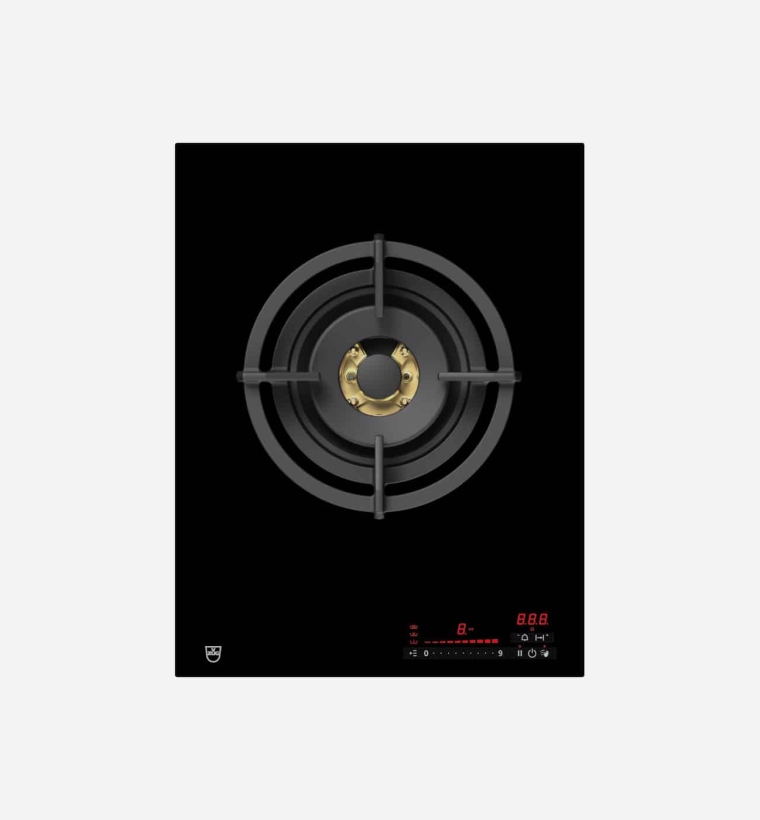 V-Zug GAS411GSAZ 40cm BlackDesign Gas Hob