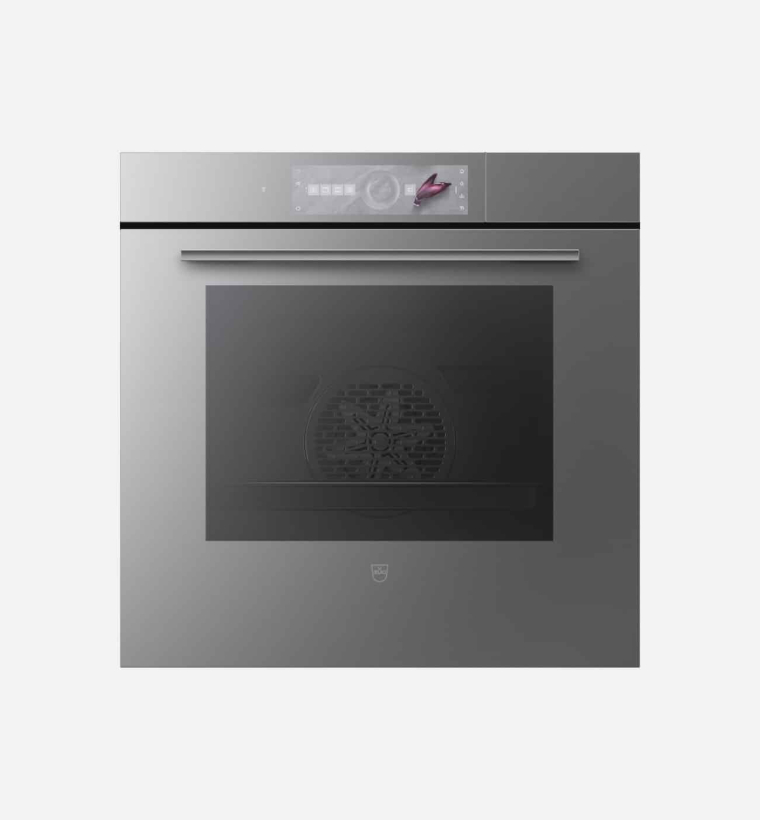 V Zug V2000 CombairSteamer 60 60cm Platinum Mirror Glass Steam Oven