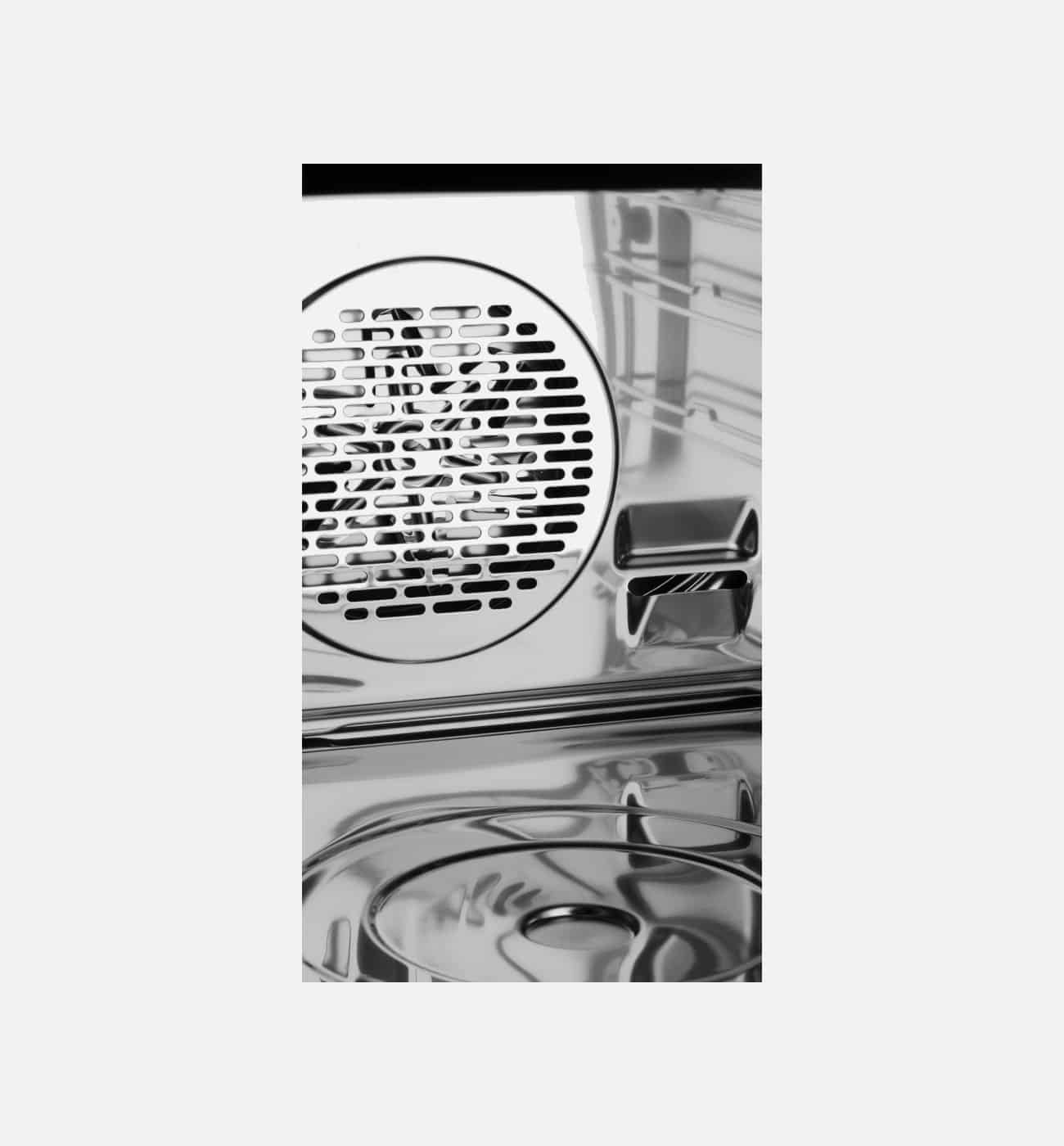 V Zug V4000 CombiSteamer 45 60cm Black Mirror Glass Img4 V-Zug V4000 CombiSteamer 45 60cm Platinum Mirror Glass Steam Oven - Image 4