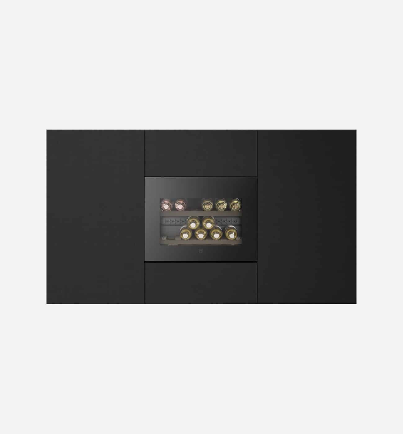 V Zug V4000 WineCooler 45 60cm Black Mirror Glass Built In Wine Cooler Right Hand Hinge Img2 V-Zug V4000 WineCooler 45 60cm Black Mirror Glass Built-In Wine Cooler - Right Hand Hinge - Image 4