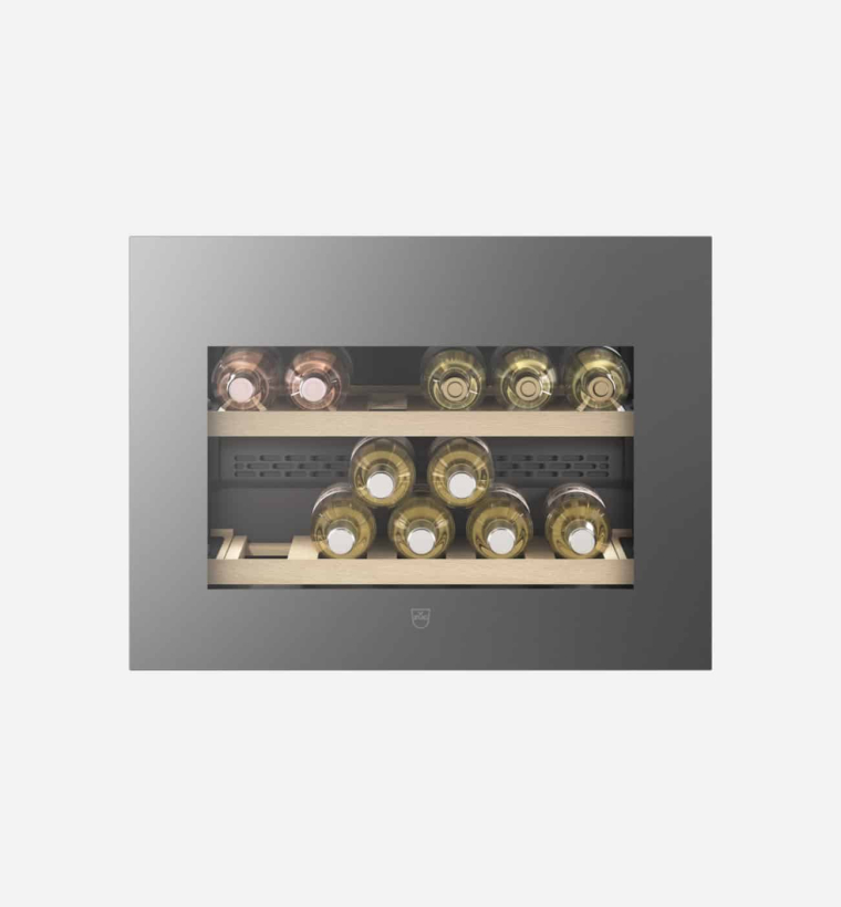 V-Zug V4000 WineCooler 45 60cm Platinum Mirror Glass Built-In Wine Cooler