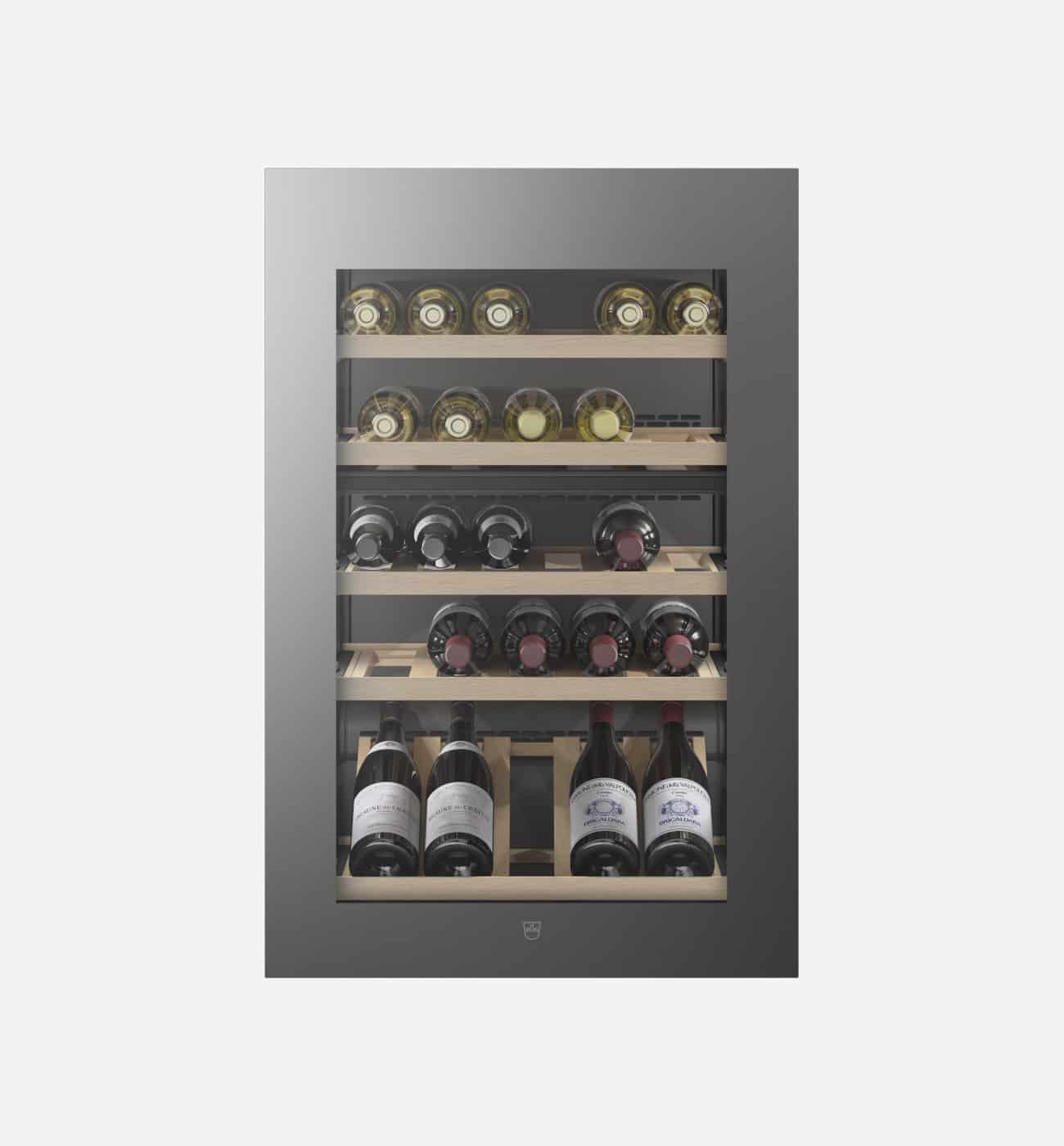 V-Zug V4000 WineCooler 90 60cm Platinum Mirror Glass Fully-Integrated Wine Cooler - Left Hand Hinge V-Zug V4000 WineCooler 90 60cm Platinum Mirror Glass Fully-Integrated Wine Cooler - Left Hand Hinge