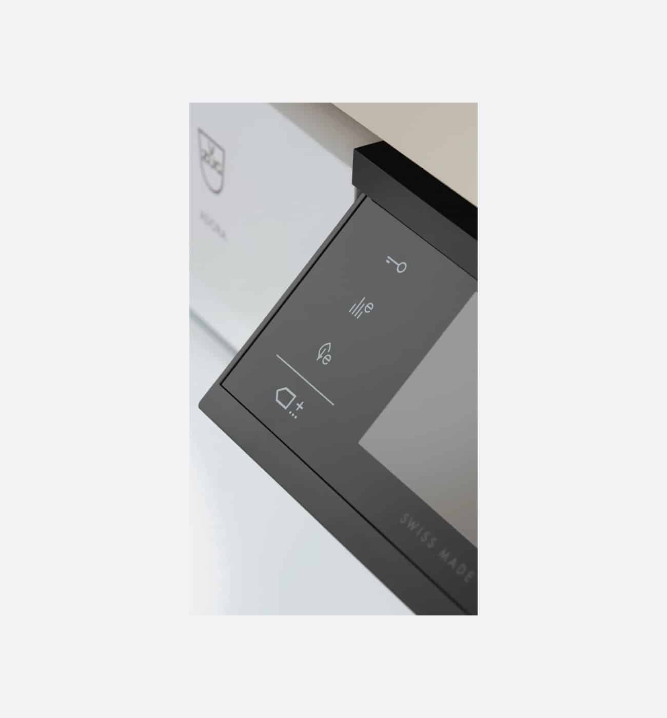 V Zug V6000 AdoraDry 60cm White Tumble Dryer With Heat Pump Right Hand Hinge Img3 V-Zug V6000 AdoraDry 60cm White Tumble Dryer With Heat Pump - Left Hand Hinge - Image 3