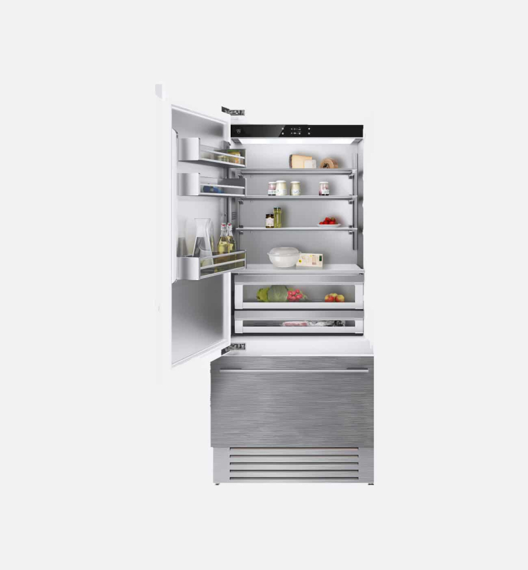 V Zug V6000 Combicooler Supreme 90cm Fridge Freezer - Left Hand Hinge