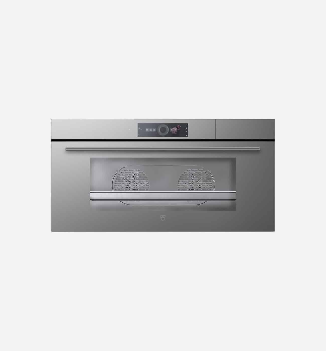 V Zug V6000 CombiSteamer 45L Grand 60cm Platinum Mirror Glass Steam Oven V Zug V6000 CombiSteamer 45L Grand 60cm Platinum Mirror Glass Steam Oven