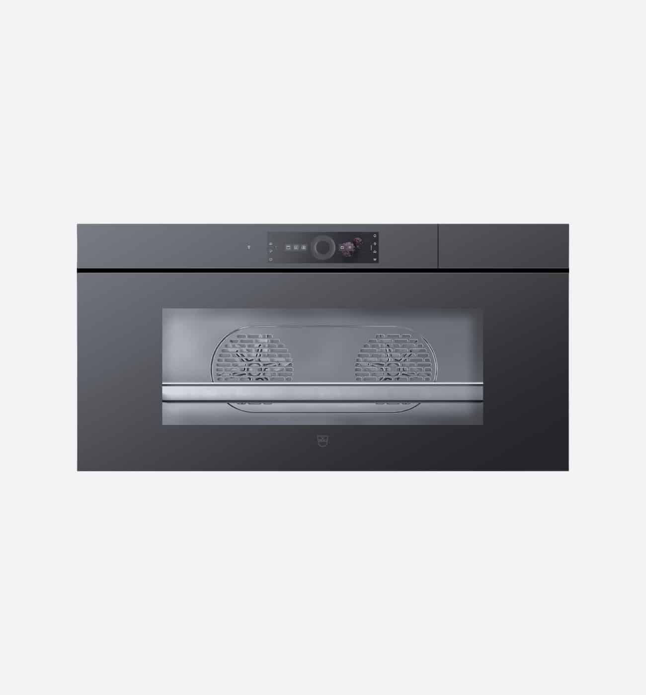 V Zug V6000 CombiSteamer 45L Grand AutoDoor 45cm Black Mirror Glass Steam Oven V Zug V6000 CombiSteamer 45L Grand AutoDoor 45cm Black Mirror Glass Steam Oven