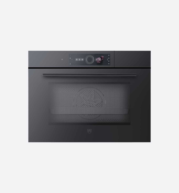 V Zug V6000 CombiSteamer 45M PowerStream 60cm Black Mirror Glass Combi-Steam Oven