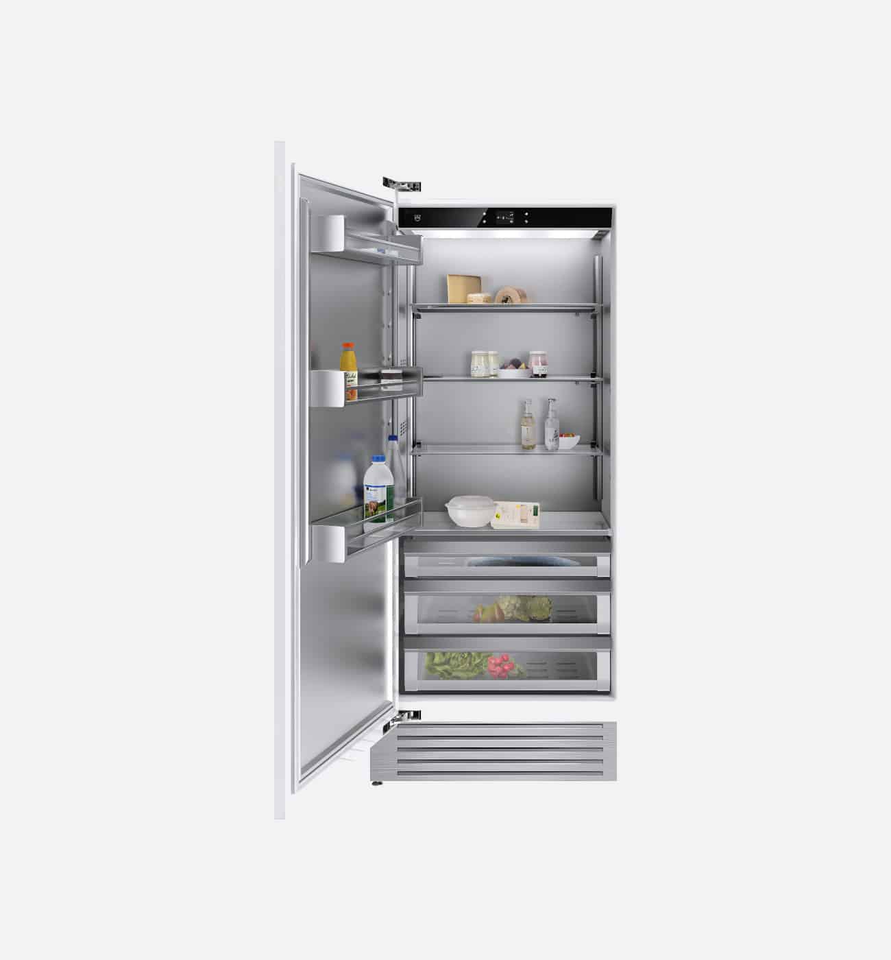 V-Zug V6000 Cooler Supreme 90cm Fully-Integrated Fridge - Left Hand Hinge V-Zug V6000 Cooler Supreme 90cm Fully-Integrated Fridge - Left Hand Hinge