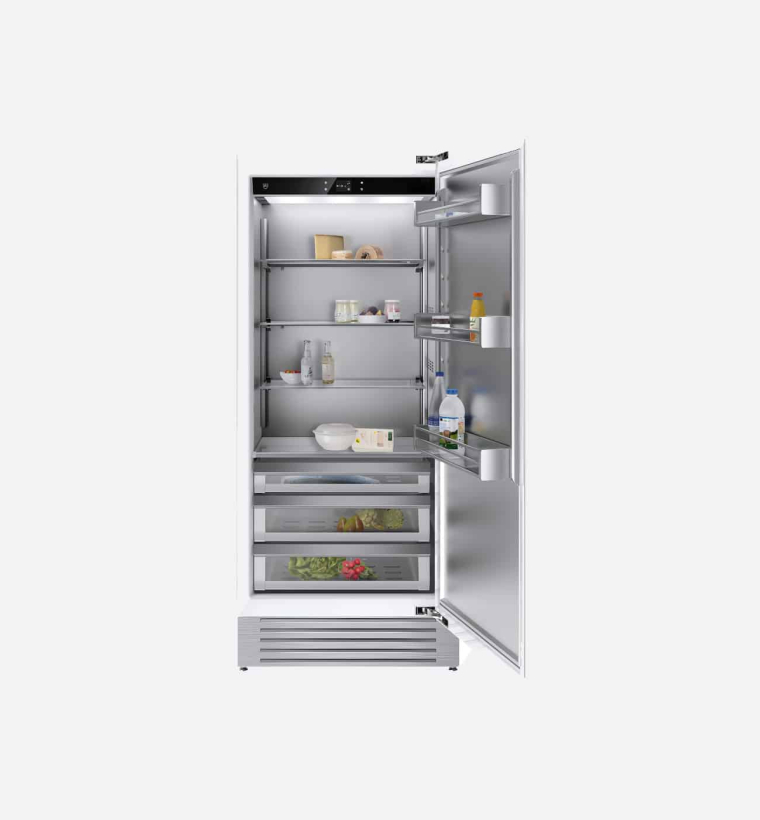 V-Zug V6000 Cooler Supreme 90cm Fully-Integrated Fridge - Right Hand Hinge