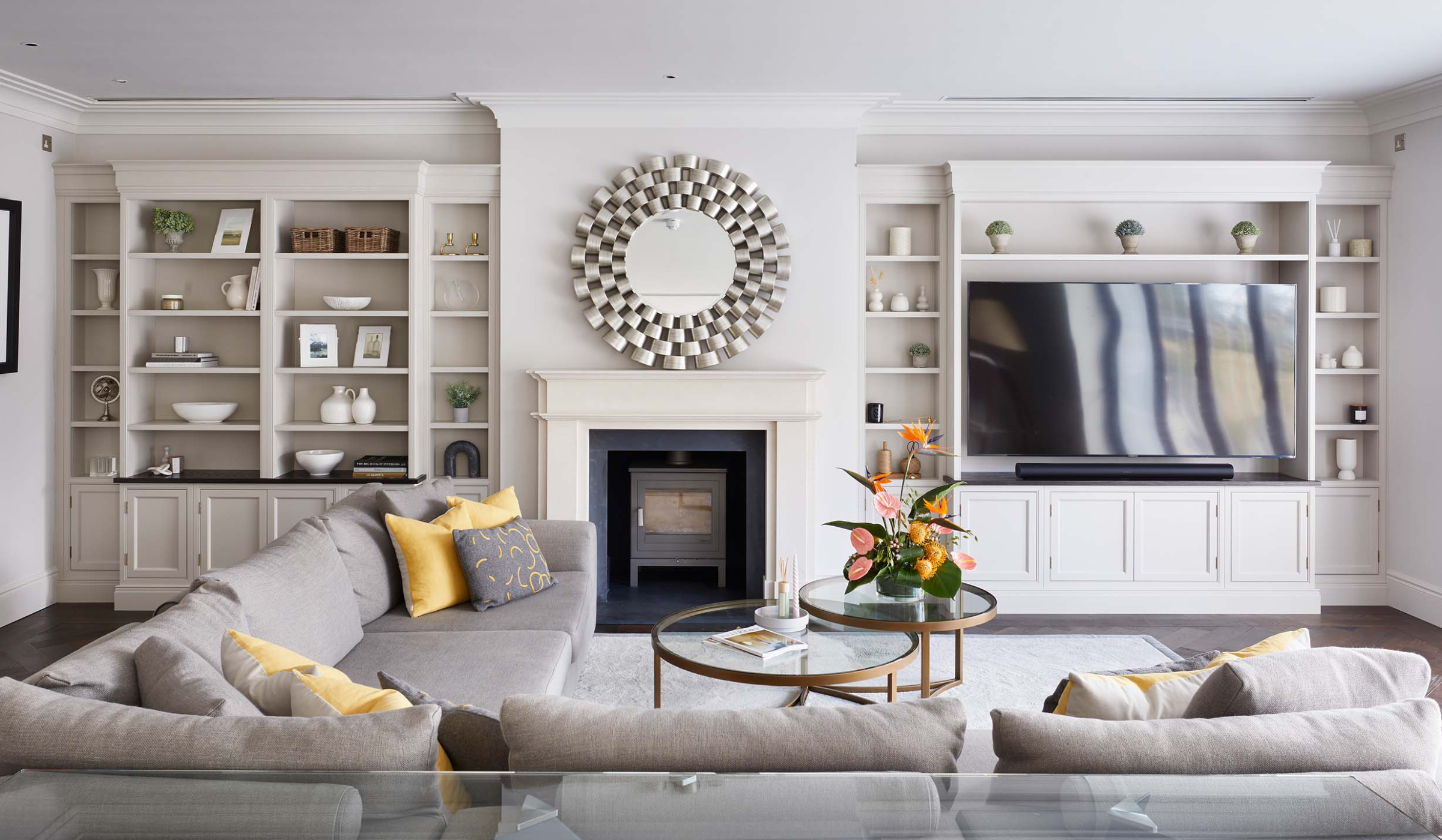 Why Have a Media Wall in Your Open Plan Kitchen?