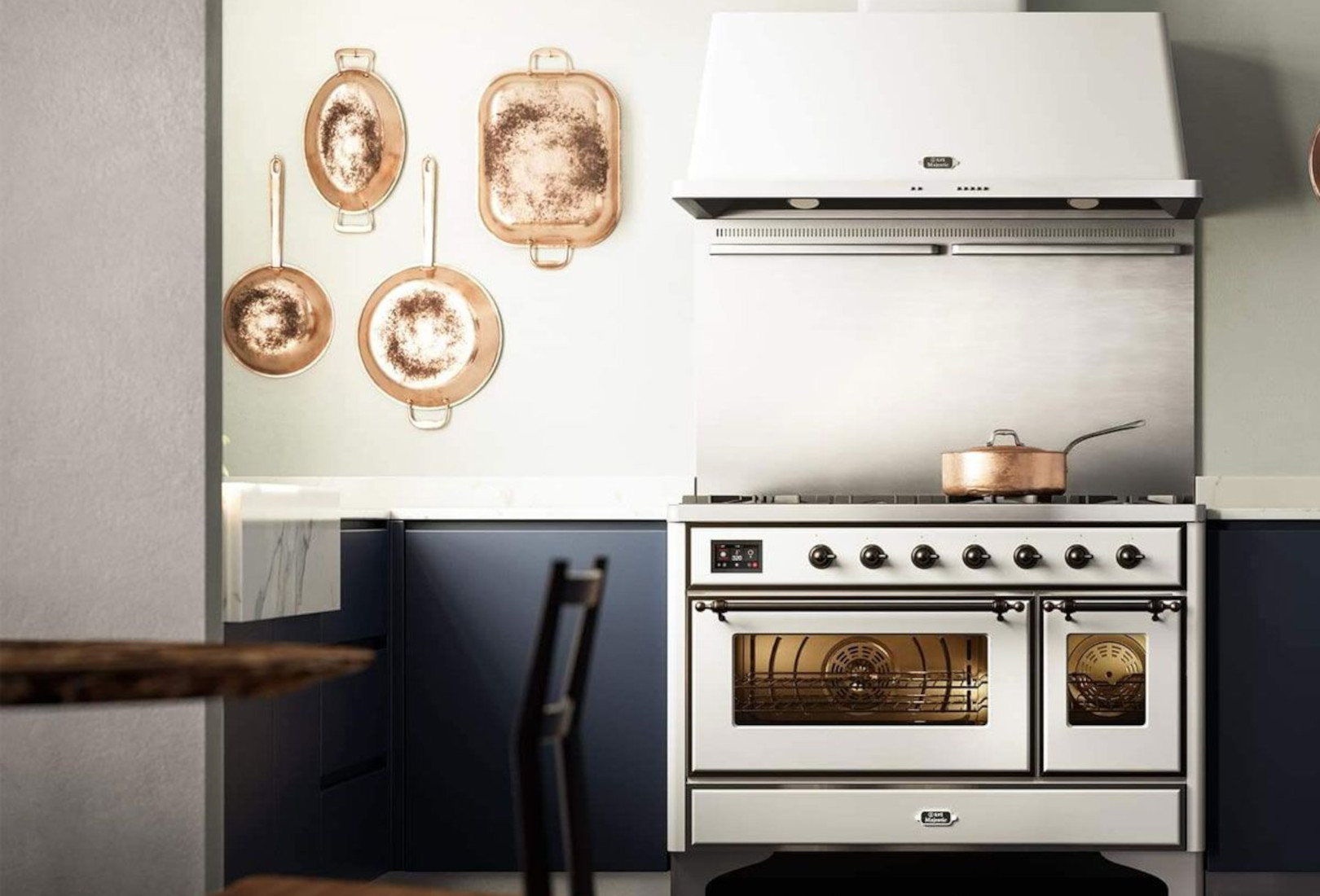 Kitchen in the showroom