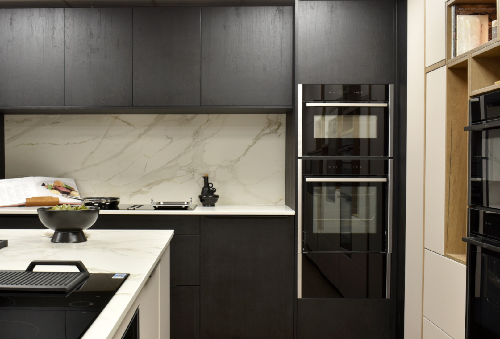 Kitchen in the showroom