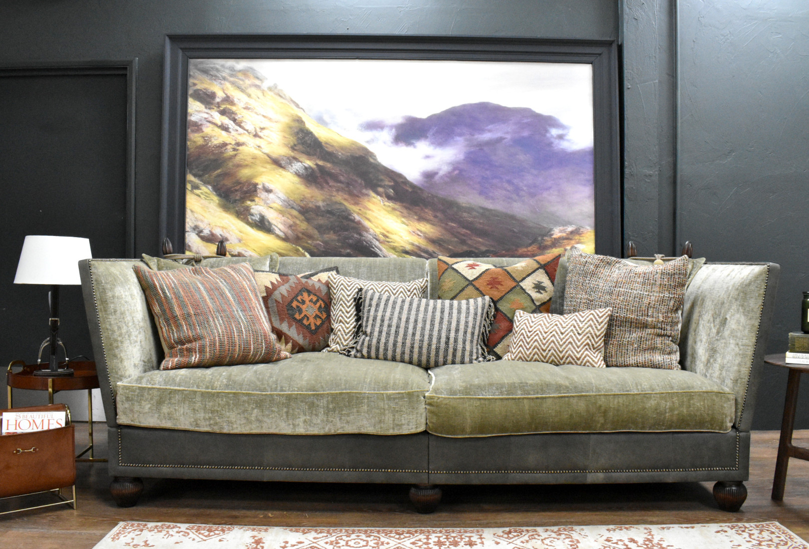 Kitchen in the showroom