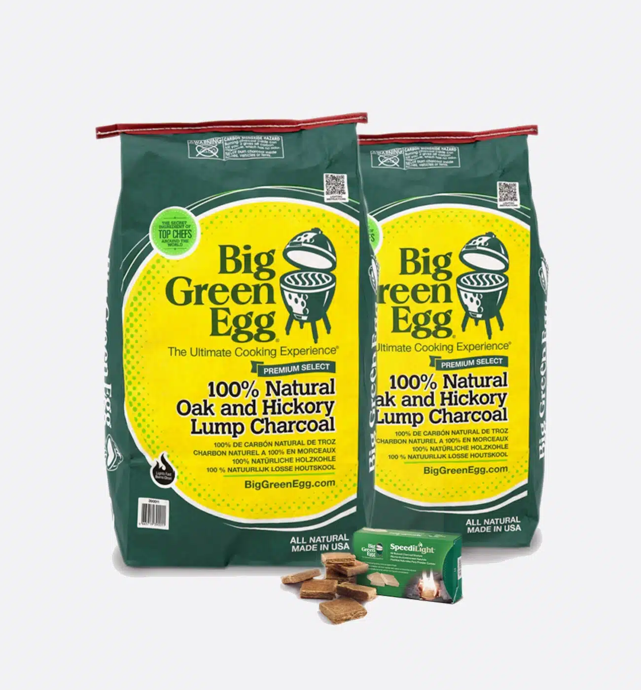 Big Green Egg AC901 EXP1 Express Charcoal Kit.jpg (1) Big Green Egg Large Experience Bundle - Image 5