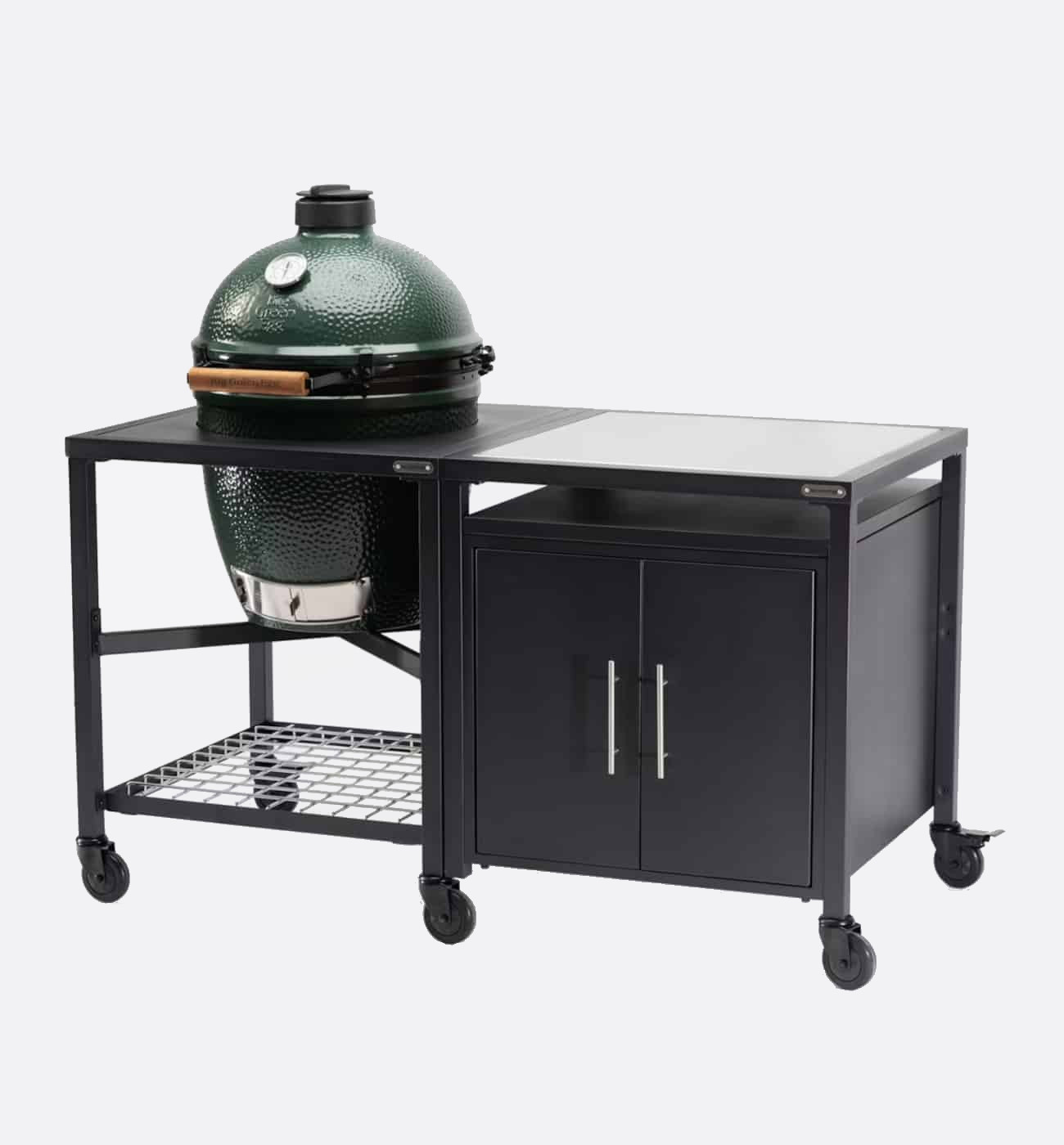 Big Green Egg ACL2610 SS Modular Nest Expansion Cabinet And Stainless Steel Shelf 1 Big Green Egg Large Modular Cabinet Bundle - Image 3