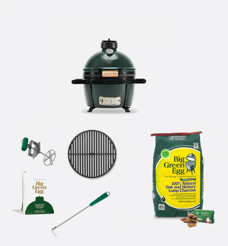 Big Green Egg MiniMax Starter Bundle
