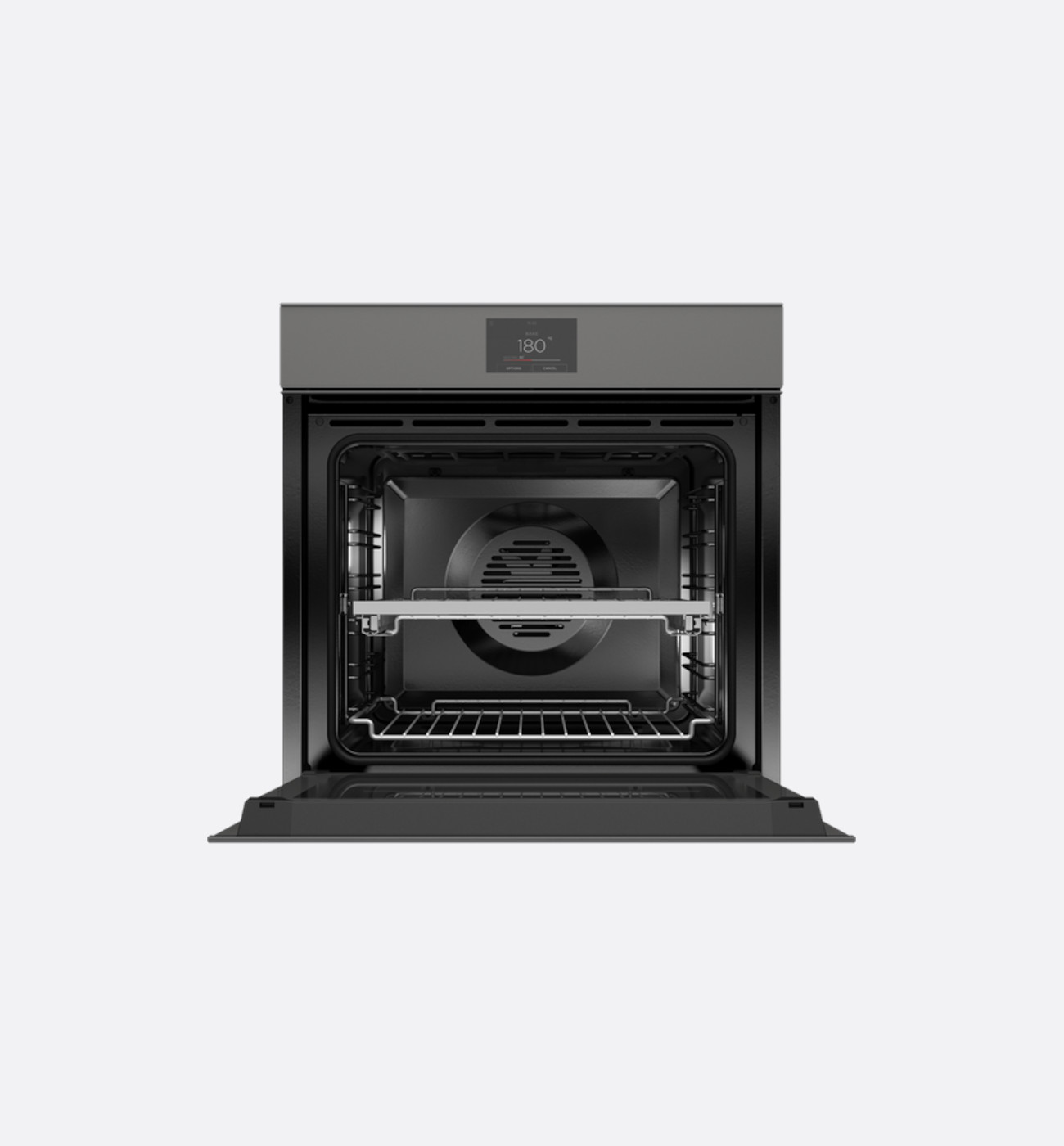 Fisher & Paykel OB60SMPTNG1 60cm Grey Minimal Pyrolytic Oven Img2 Fisher & Paykel OB60SMPTNG1 60cm Grey Minimal Pyrolytic Oven - Image 2