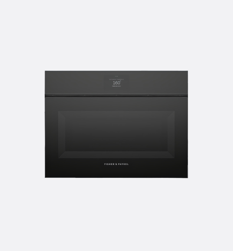 Fisher & Paykel OM60NMTNB1 60cm Black Combination Microwave Oven