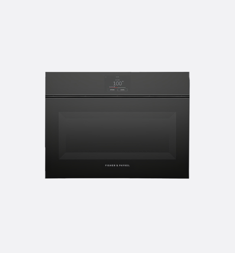 Fisher & Paykel OS60NMTNB1 60cm Black Compact Combi Steam Oven
