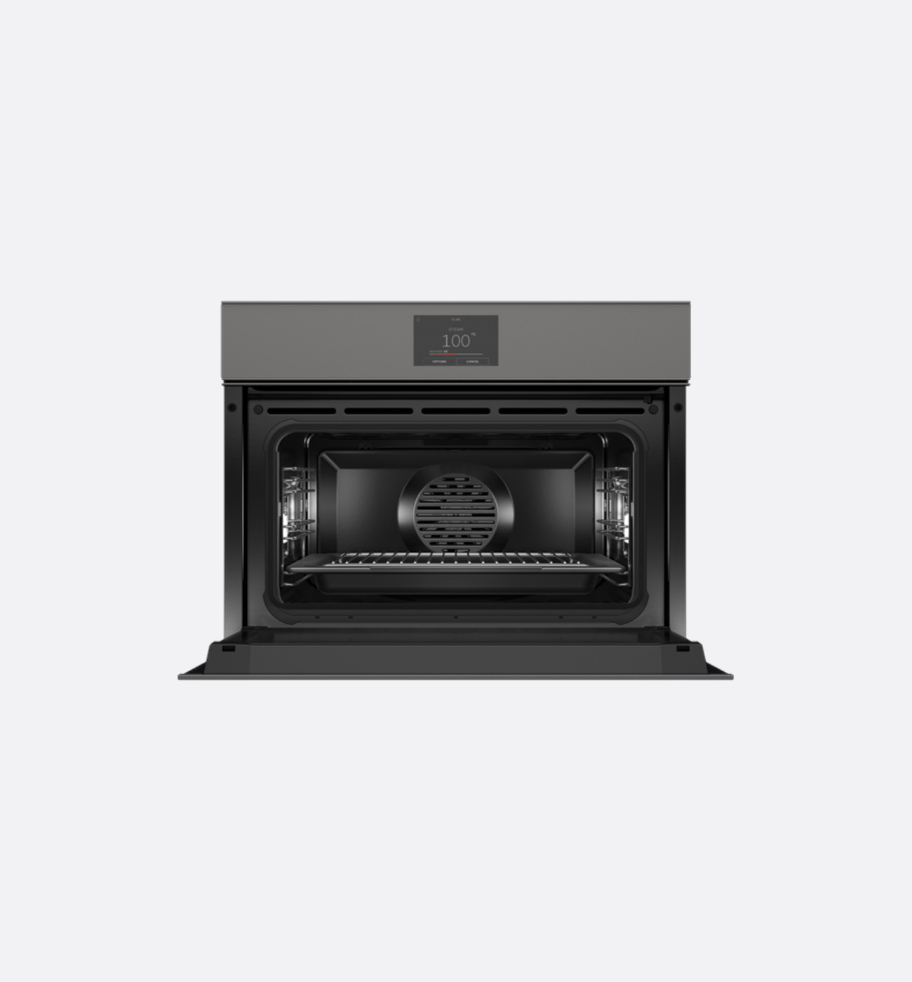 Fisher & Paykel OS60NMTNG1 60cm Grey Compact Combi Steam Oven Img2 Fisher & Paykel OS60NMTNG1 60cm Grey Compact Combi Steam Oven Img2