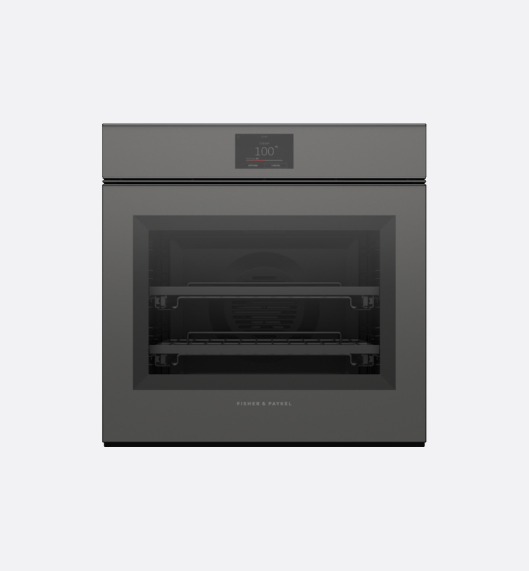 Fisher & Paykel OS60SMTNG1 60cm Grey Combination Steam Oven