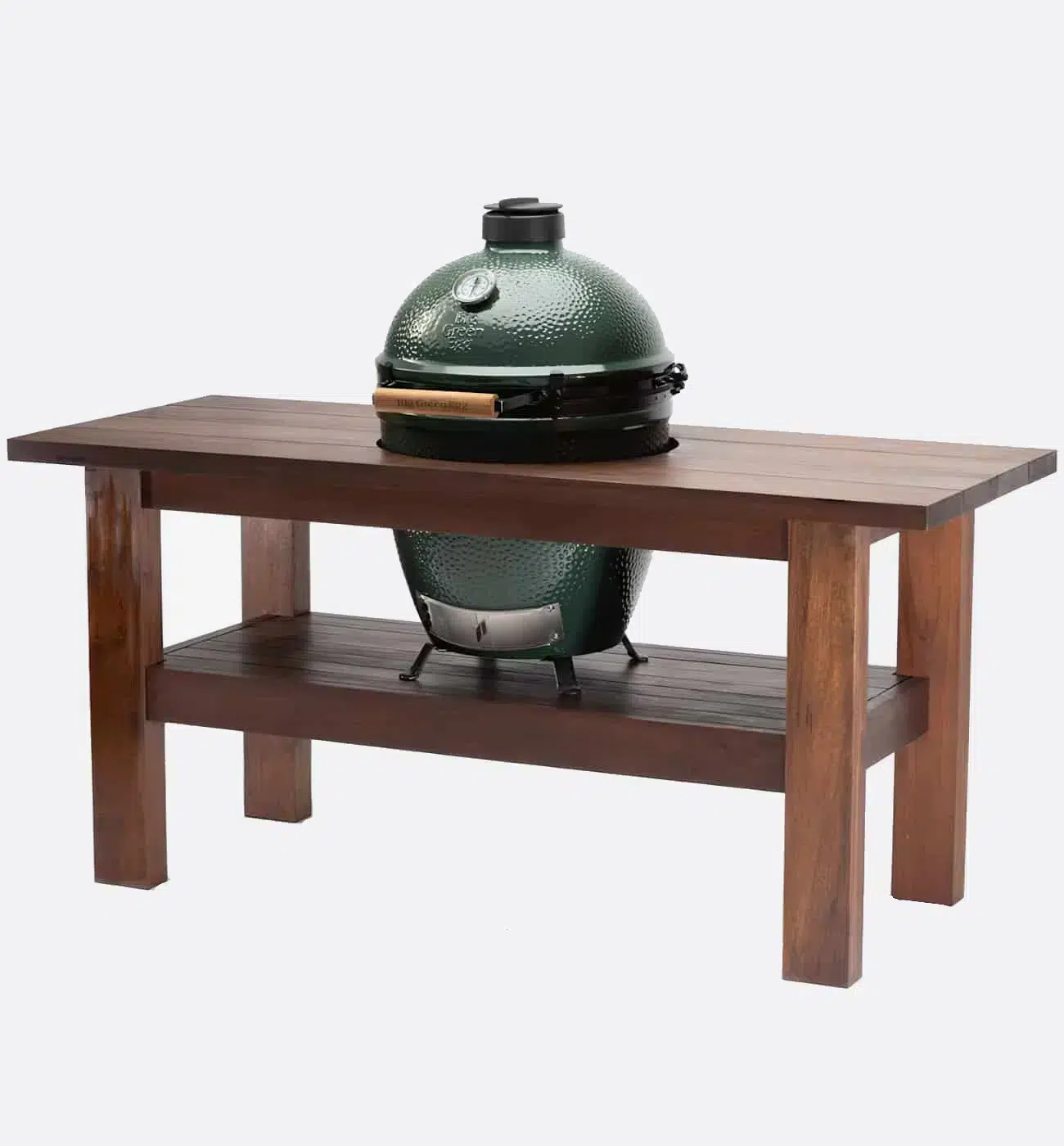 UntitledBig Green Egg ACL244 Premium Royal Mahogany Table.jpg Big Green Egg Large Mahogany Bundle - Image 2