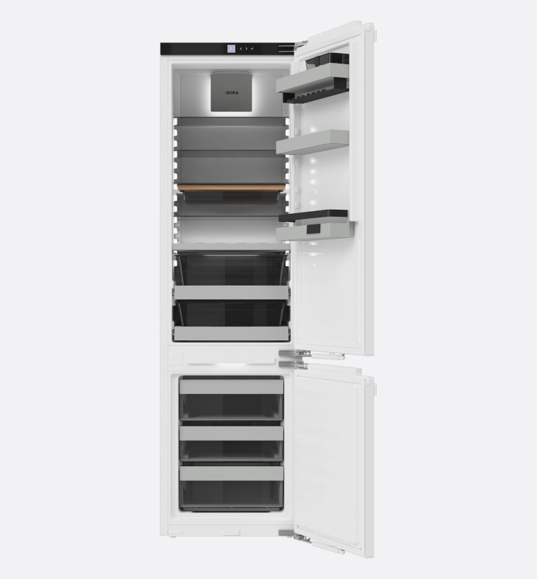 BORA Cool Combi XL C194KGS2 56cm Built In Fridge Freezer
