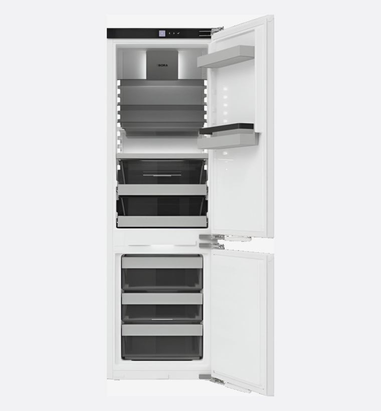 BORA C178KGS1 56cm Fully Integrated 7030 Fridge Freezer with Sliding Hinge