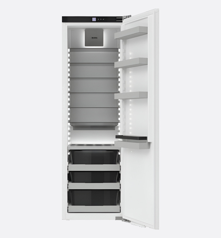 BORA Cool C178KS1 56cm Fully Integrated Larder Fridge with Fixed Hinge