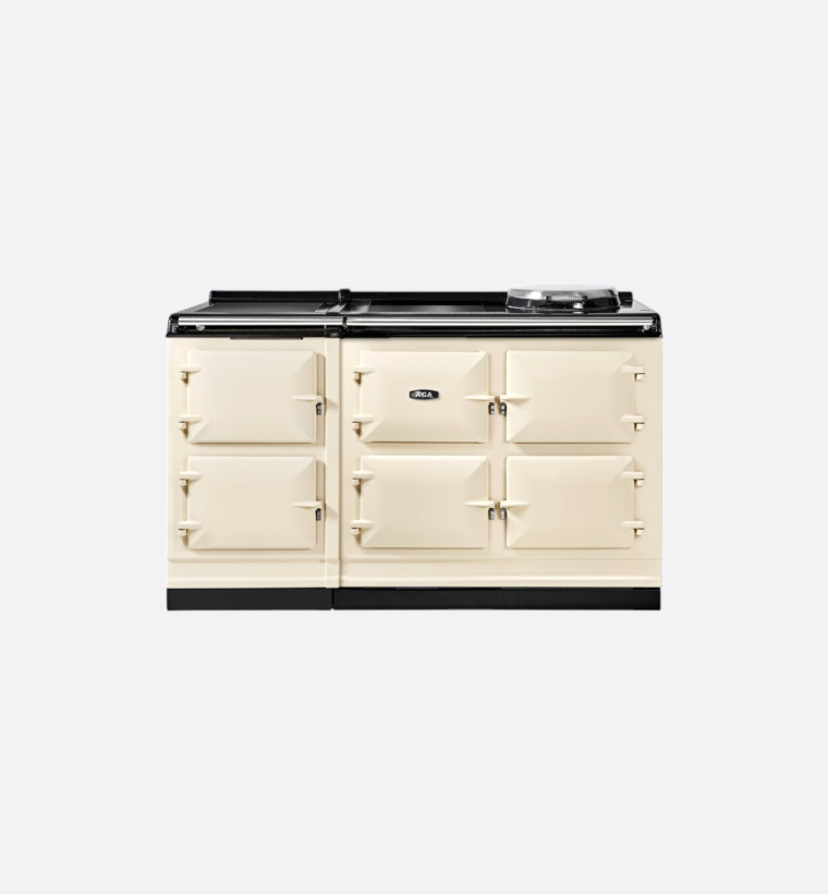 AGA ER7i Series 150 Electric With Induction Hob + Warming Plate Linen