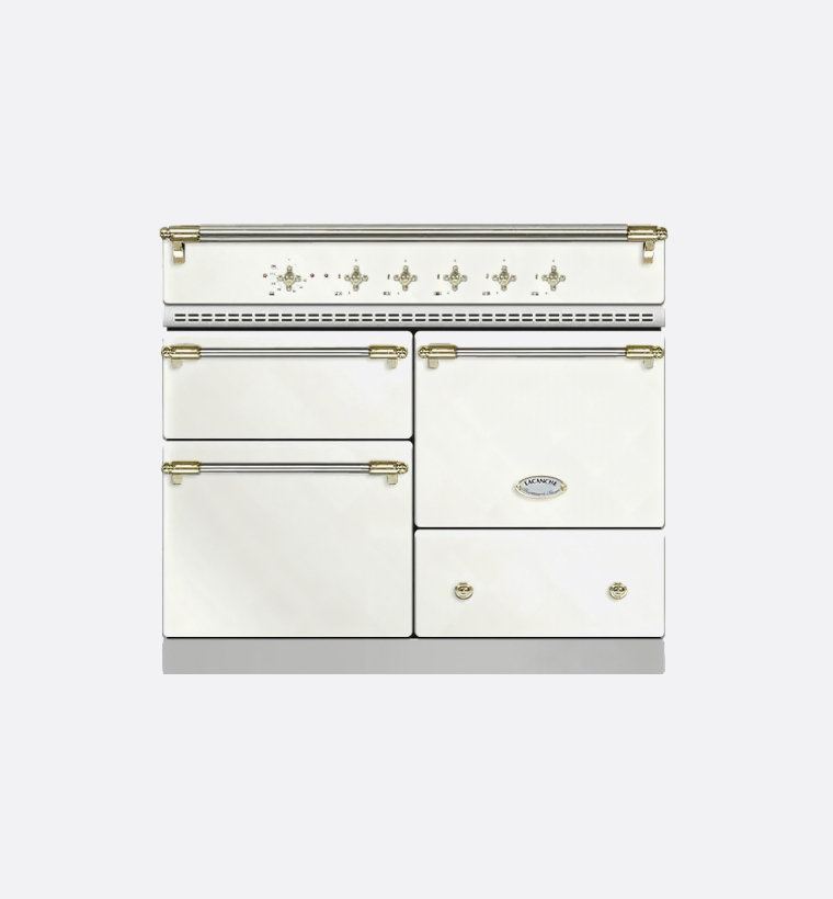 Lacanche LVI1053CTCTYB 100cm Classic Macon Chantilly & Brass Induction Range Cooker
