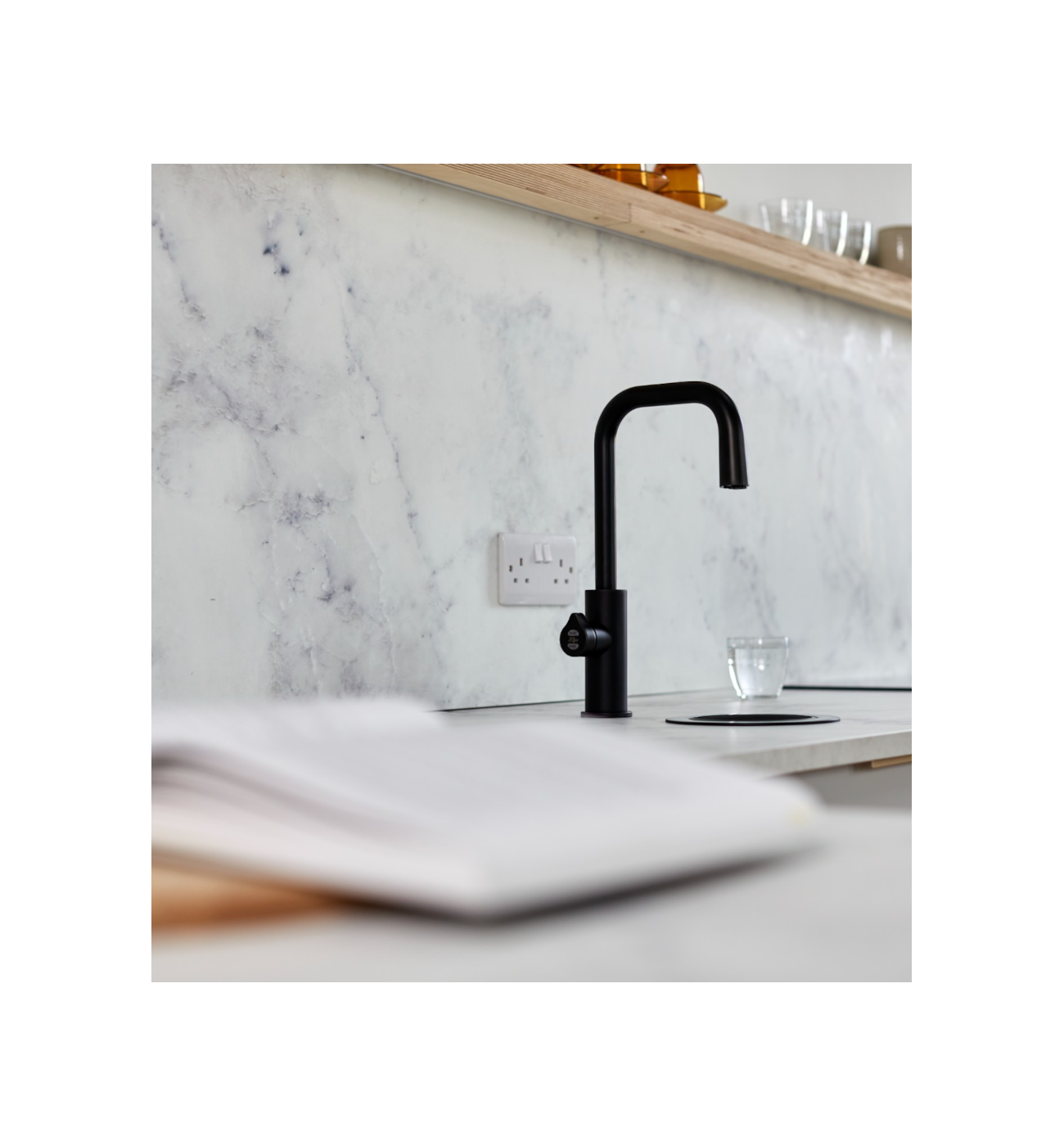 Zip HydroTap Arc Cube Matte Black Img2 Zip HydroTap Cube Plus Boiling Water Tap - All Finishes Available - Image 3