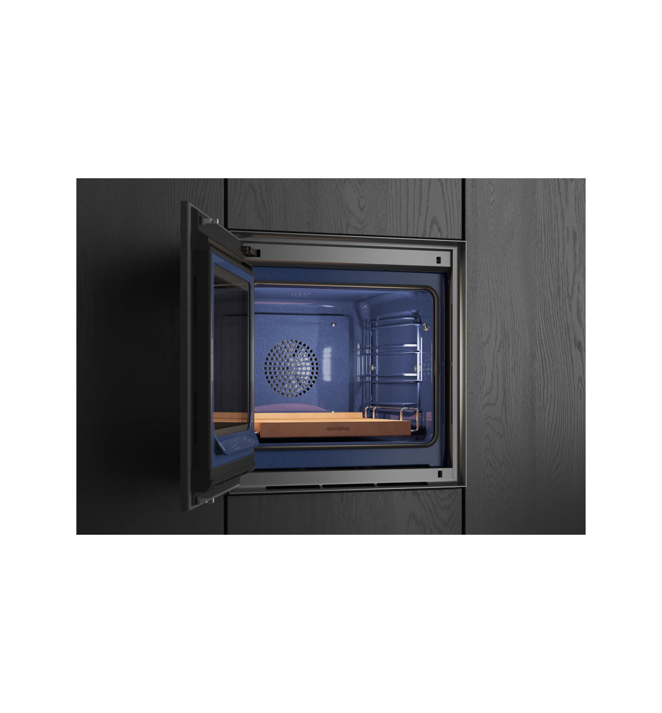 Gaggenau Expressive Series GO471120 60cm Stainless Steel Built In Single Oven – Left Hand Hinge Lifestyle Gaggenau Expressive Series GO471120 60cm Stainless Steel Built In Single Oven – Left Hand Hinge Lifestyle