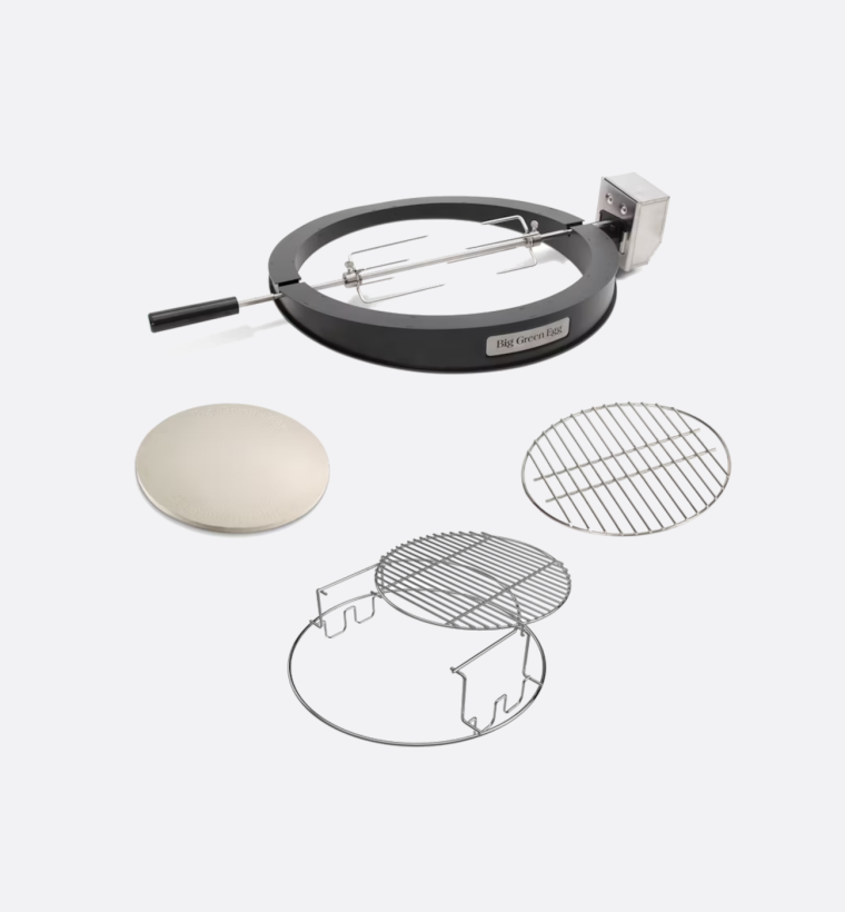 Big Green Egg AC6444 The Big Green Egg Rotisserie