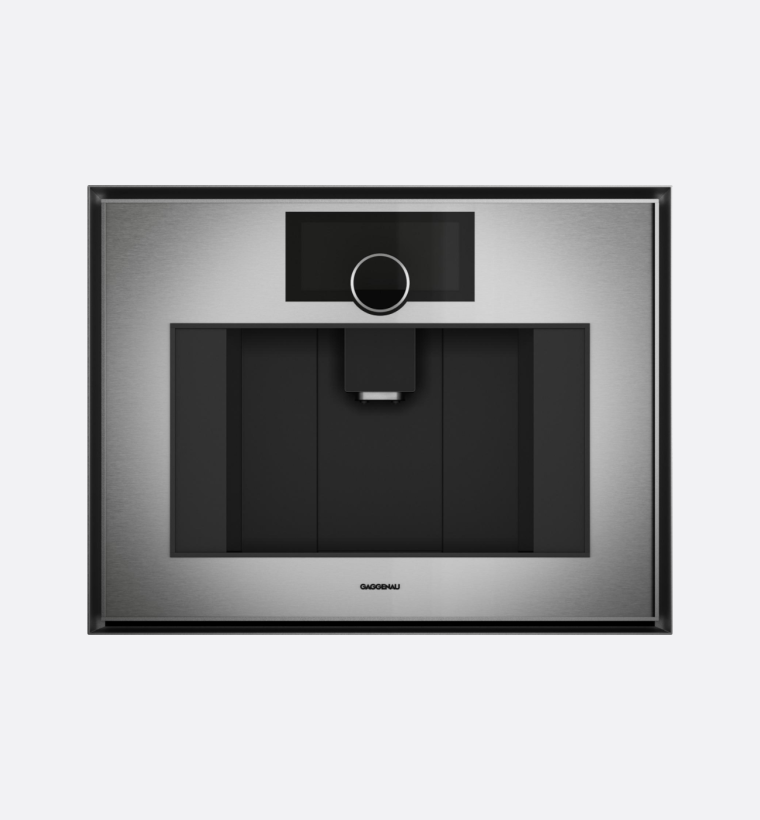 Gaggenau Expressive Series GC461120 60cm Stainless Steel Built-In Fully-Automatic Espresso Machine - Plumbed-In