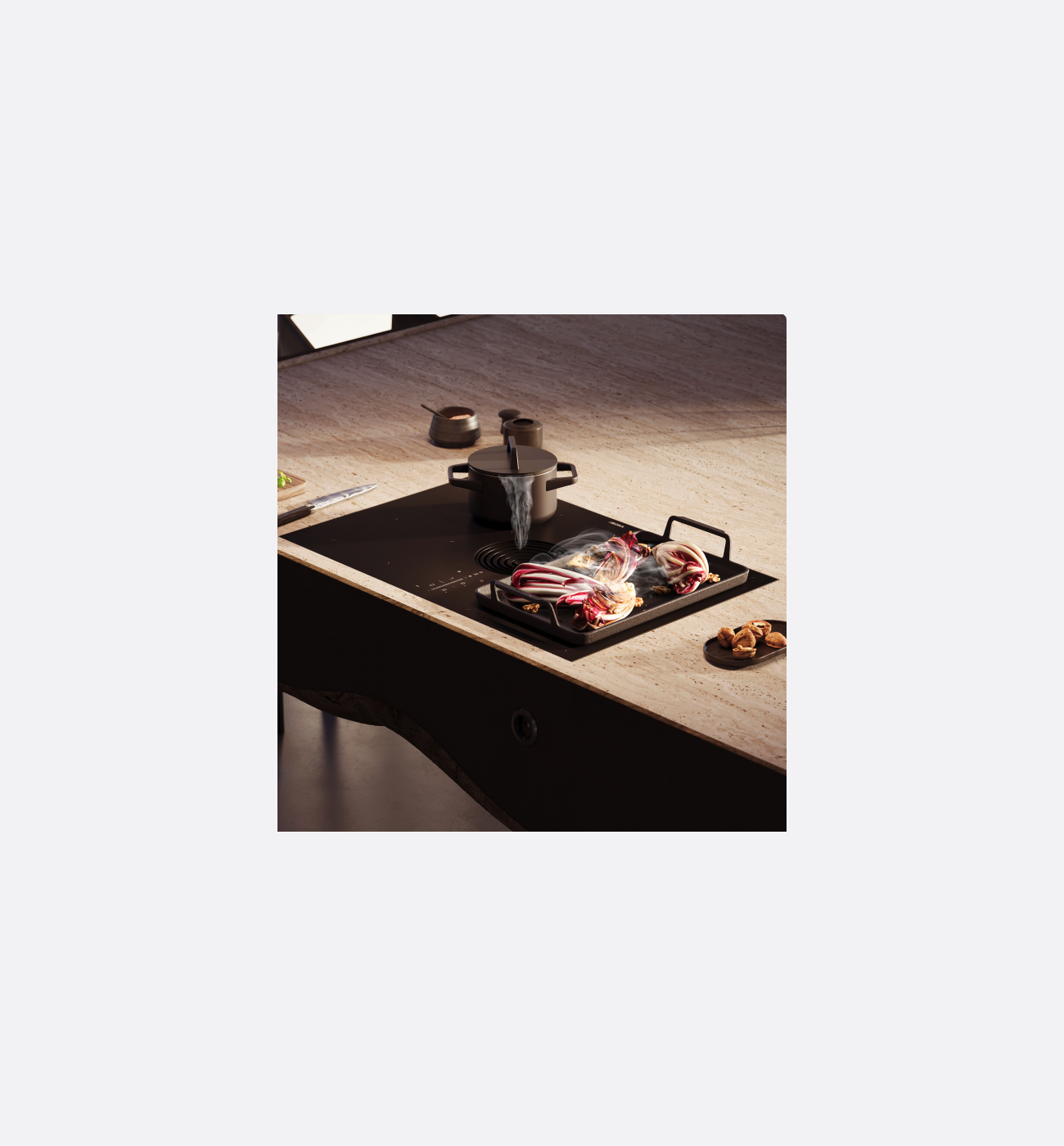 BORA M Pure PURMA2R 80cm Wide Rough Black Venting Induction Hob – Externally Ducted Img2 BORA M Pure PURMA2R 80cm Wide Rough Black Venting Induction Hob – Externally Ducted Img2