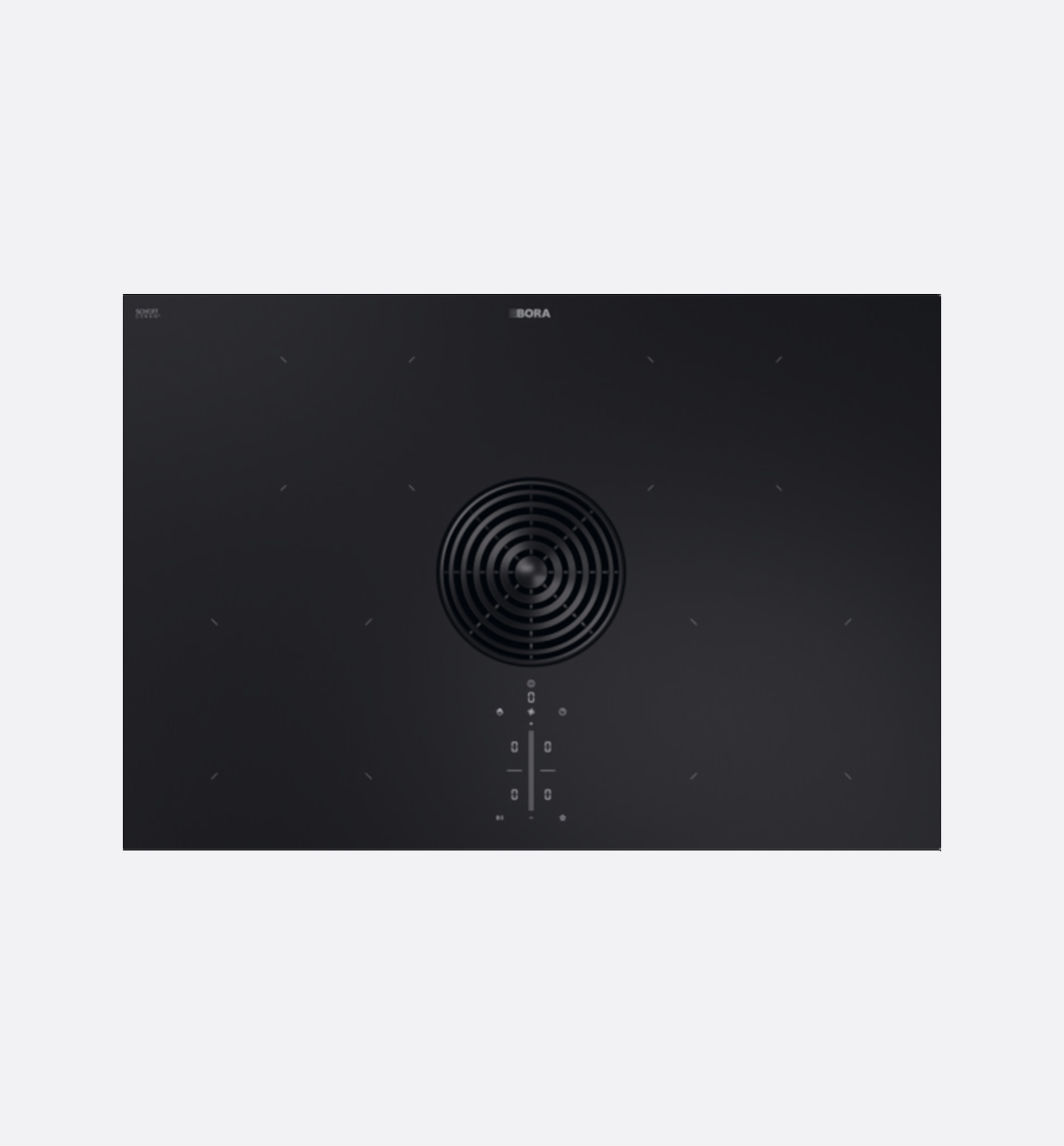 BORA Pure PURU2R 80cm Wide Rough Black Venting Induction Hob – Recirculating BORA Pure PURU2R 80cm Wide Rough Black Venting Induction Hob – Recirculating