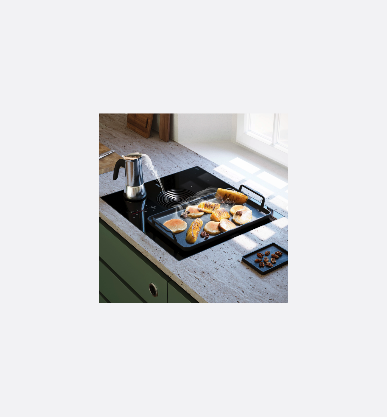 BORA S Pure PURSU2 60cm Wide Black Venting Induction Hob Recirculated Img2 BORA S Pure PURSU2 60cm Wide Black Venting Induction Hob - Recirculated - Image 3