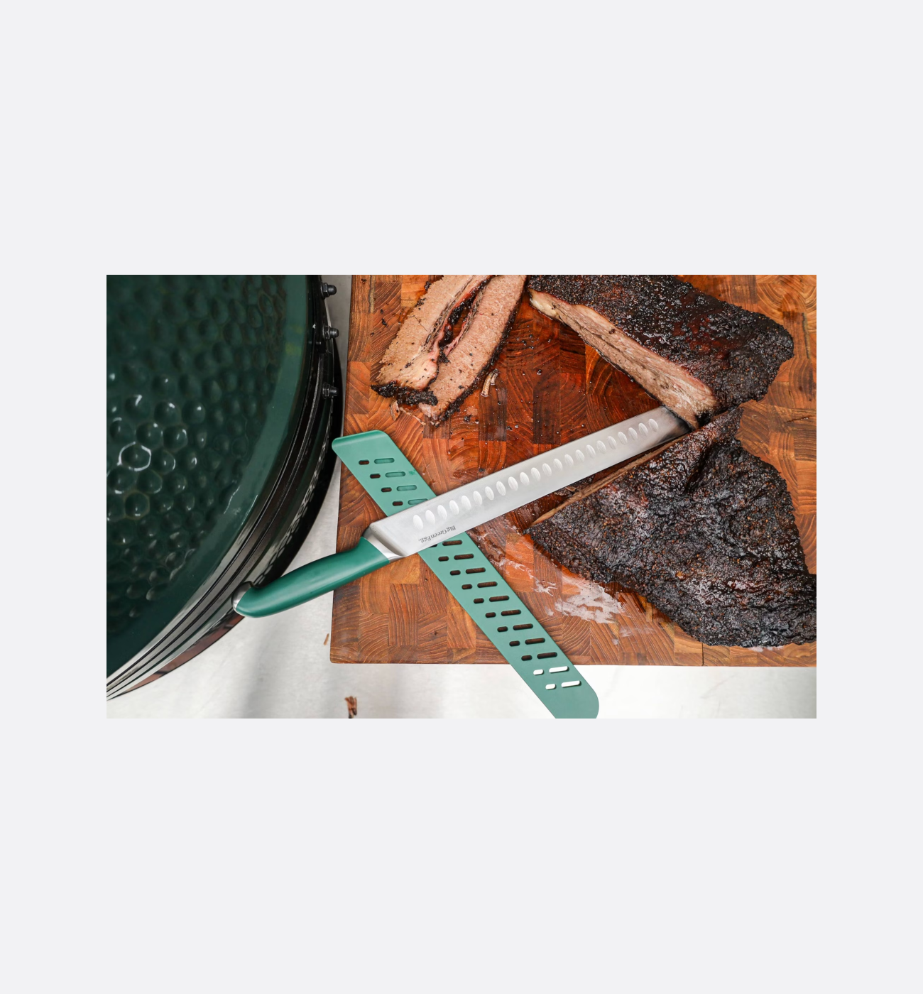 Big Green Egg AC6624 Brisket Carving Knife Img4 Big Green Egg AC6624 Brisket Carving Knife Img2
