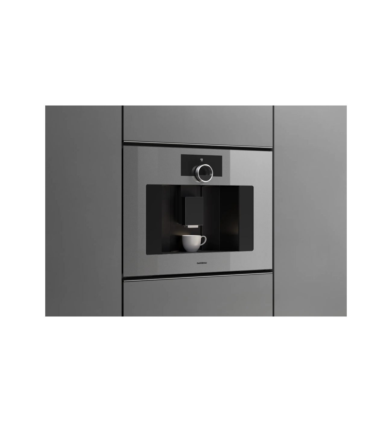 Gaggenau Minimalist Series GC261130 Sterling Built In Fully Automatic Espresso Machine Plumbed In Image 4 Gaggenau Minimalist Series GC261130 Sterling Built-In Fully-Automatic Espresso Machine - Plumbed-In - Image 2