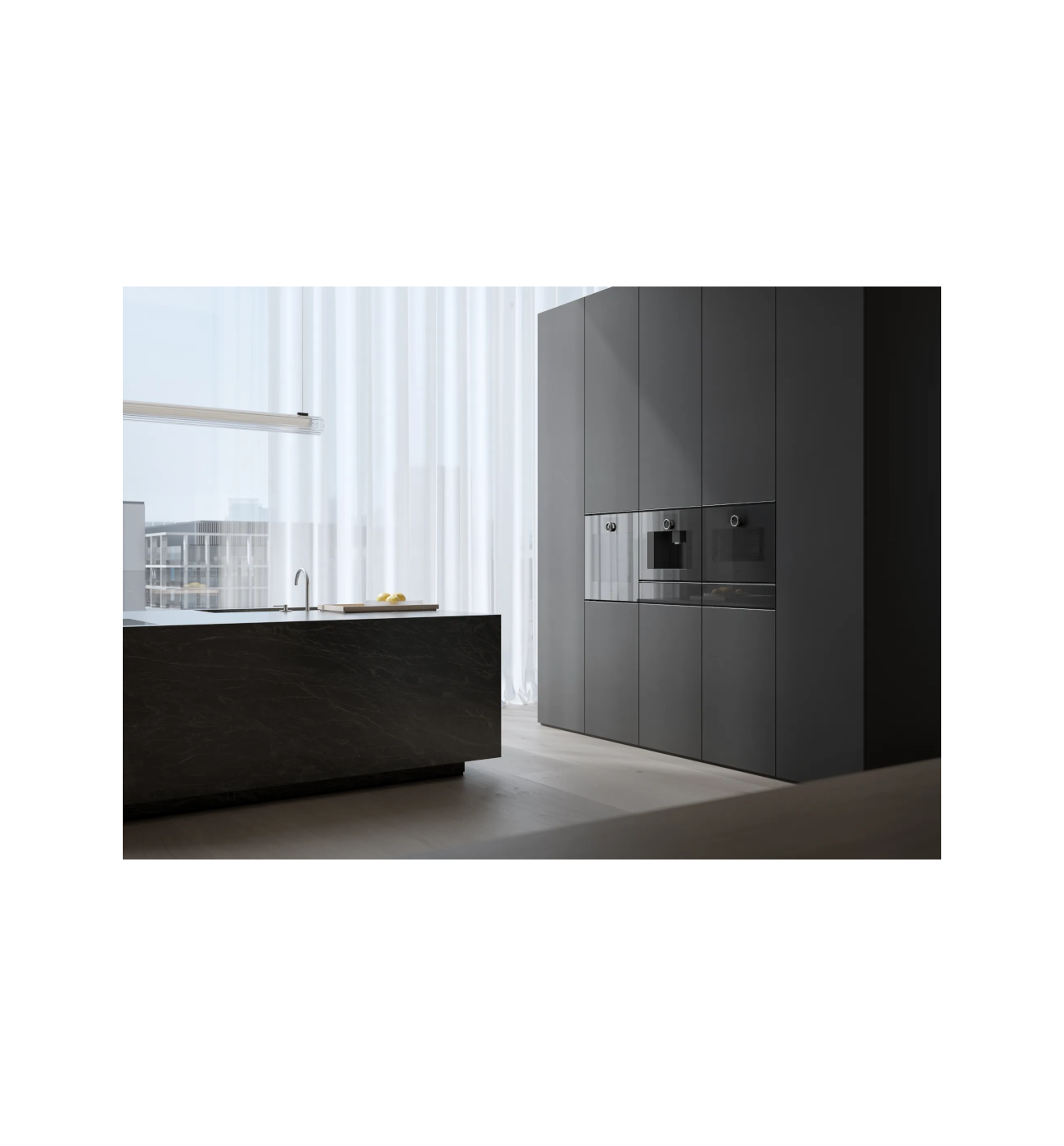 Gaggenau Minimalist Series GV251100 14cm High Built In Onyx Vacuum Drawer Image 3 Gaggenau Minimalist Series GV251100 14cm High Built-In Onyx Vacuum Drawer - Image 3