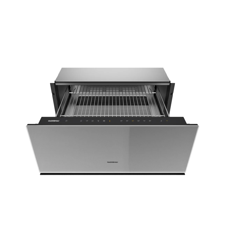 Gaggenau Minimalist Series GW252130 28cm High Built In Sterling Warming Drawer